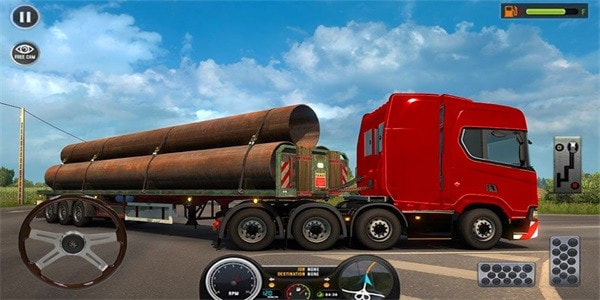 北车轮卡车驾驶Hill Station Bus Driving Game2