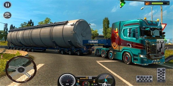 北车轮卡车驾驶Hill Station Bus Driving Game0